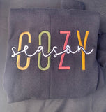 Cozy Season Embroidered Sweatshirt