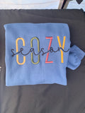 Cozy Season Embroidered Sweatshirt