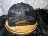 Black Mesh Back Hat — Least Overpaid Employee