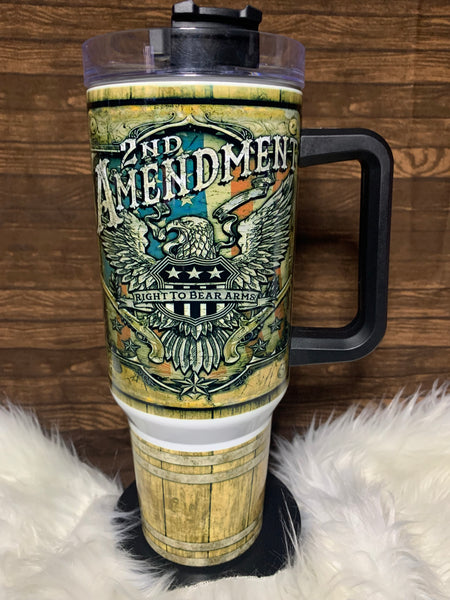 Second Amendment 40 oz Tumbler