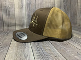 Deer Heartbeat Embroidered Hat