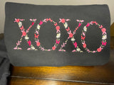 Floral XOXO Embroidered Sweatshirt