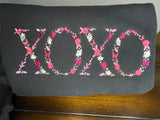 Floral XOXO Embroidered Sweatshirt