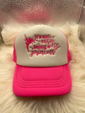 Girl's Princess Embroidered Hat