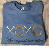 Embroidered Sweatshirt Original Love Story