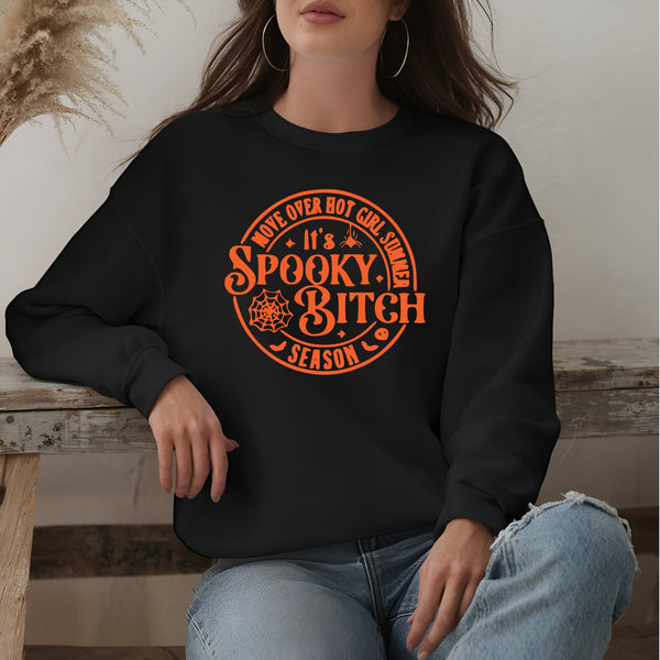 Spooky Season Embroidered Sweatshirt