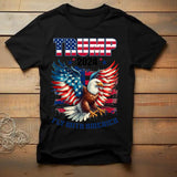 Trump with American Eagle T-shirt