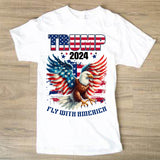 Trump with American Eagle T-shirt