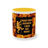 Mind Your Business Two-Tone Coffee Mug, 11oz