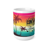 Tropical Ceramic Coffee Cups, 11oz, 15oz