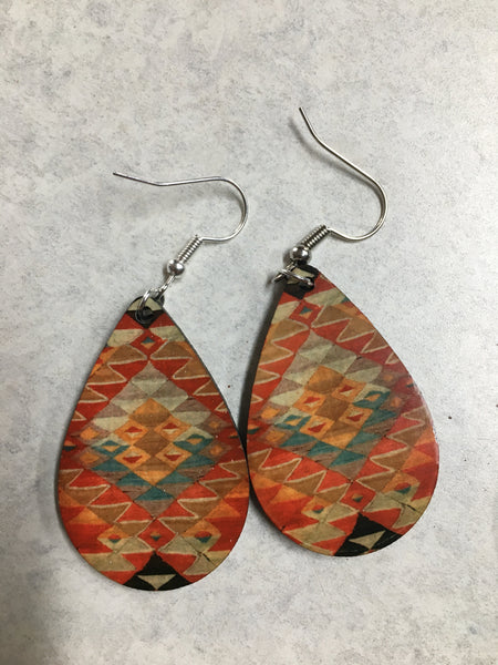 Southwest Teardrop Earrings