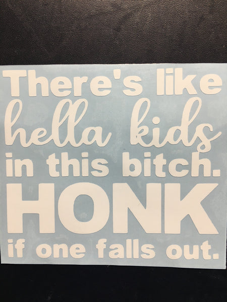 Hella Kids Decal