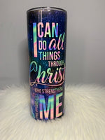 Bible Verse 20oz Tumbler