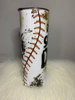 Rub Some Dirt On It Baseball 20oz Tumbler