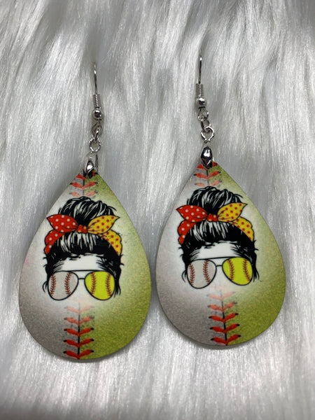 Baseball/Softball Earrings