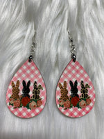 Pink Easter Earrings