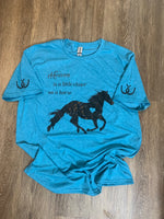 Heaven Is Closer Horse T-shirt