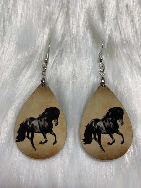 Dark Horse Earrings