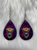 Purple Highland Earrings