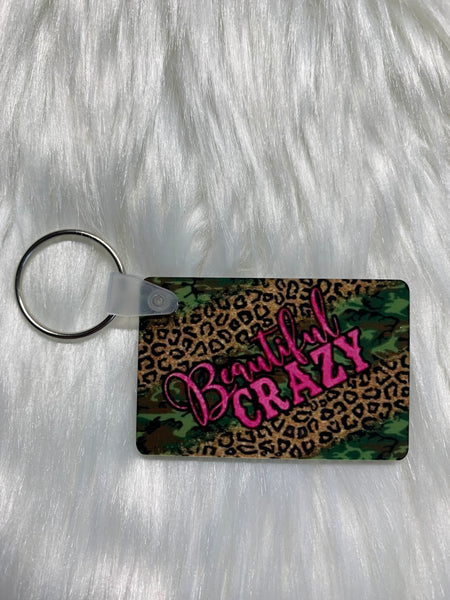 Beautiful Crazy Keychain