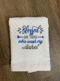 "Blessed" Kitchen Towel