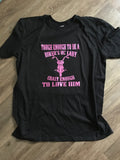 Biker OL' Lady T-shirt