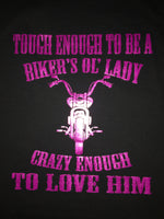 Biker OL' Lady T-shirt