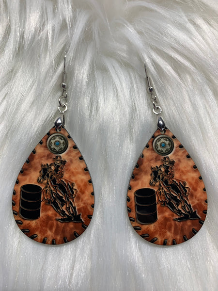 Barrel Racer Earrings