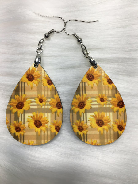 Sunflower Earrings