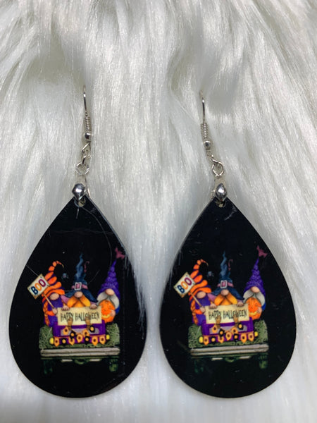 Gnomes of Halloween Earrings