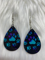 Pawprint Earrings