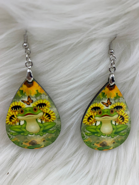 Frog Earrings