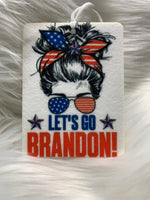 Let's Go Brandon Air Freshener Mom Life