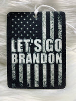 Let's Go Brandon Air Freshener Flag