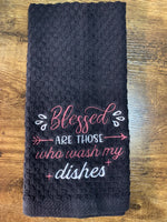 "Blessed" Kitchen Towel