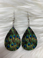 Peacock Earrings