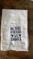 Embroidered Dish Towel