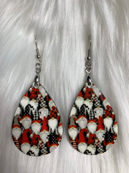 Gnomes Christmas Earrings