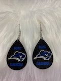 Blue Raiders Earrings