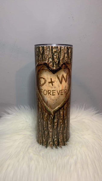 Carved With Love Tumbler