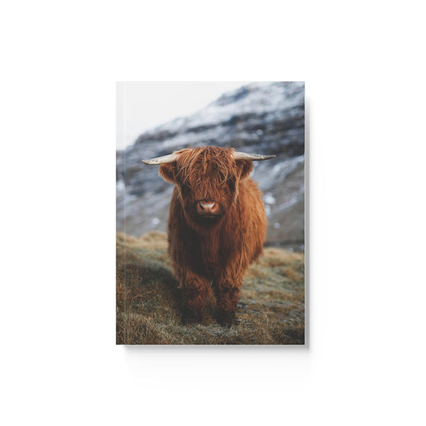 Highland Cow Hard Backed Journal