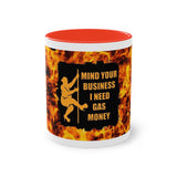 Mind Your Business Two-Tone Coffee Mug, 11oz