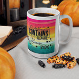 Tropical Ceramic Coffee Cups, 11oz, 15oz